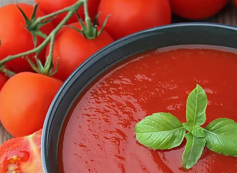 تصویر 1 از رب گوجه فرنگی صدف با بافت روان و متعادل برای پخش یکنواخت در انواع غذا